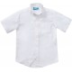 Somersfield P5-M5 WHITE Short Sleeve Youth Button Front Shirt 